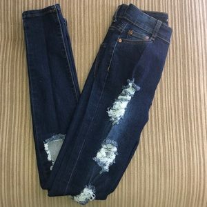 Fashion nova high rise jeans